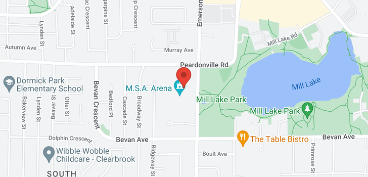 map of 5 33900 MAYFAIR AVENUE